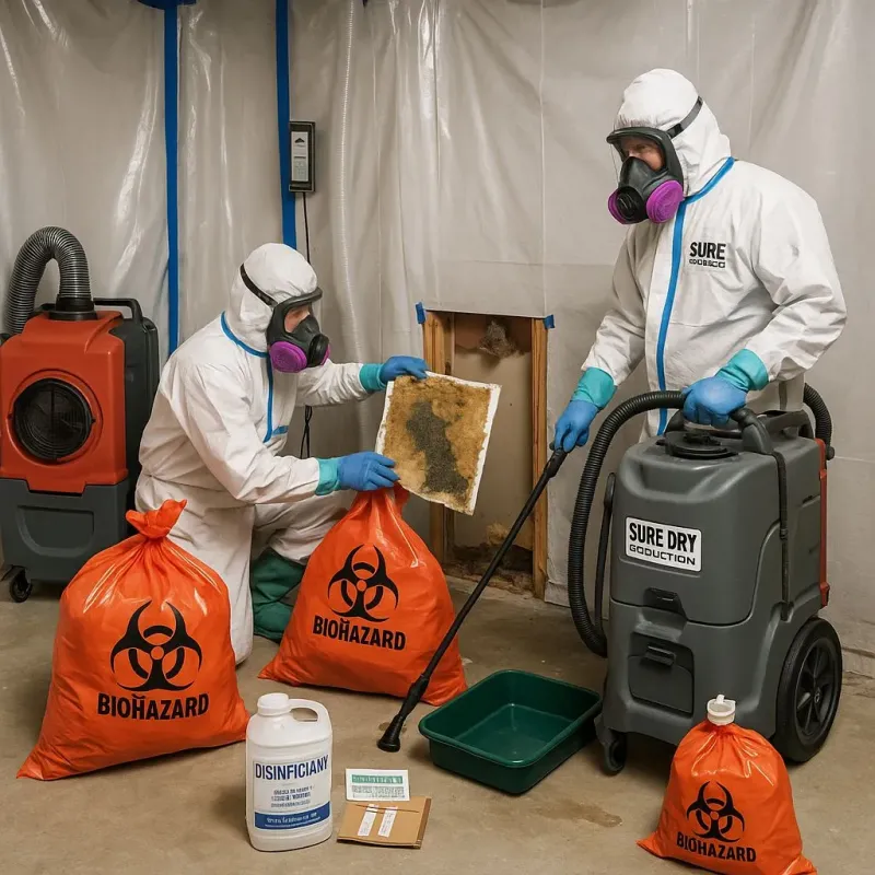 Contaminated Water Handling Protocols process in Dewey County, OK